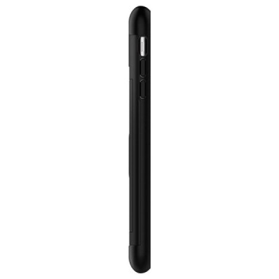 „Spigen“ Slim Armor CS Apple iPhone Xs Max juodas kieto silikono dėklas / Priedai.lt