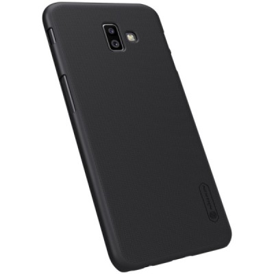Samsung Galaxy J6+ 2018 (J10) Nillkin Frosted Shield juodas plastikinis dėklas / Priedai.lt