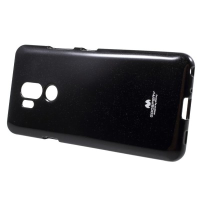 LG G7 ThinQ juodas Mercury kieto silikono (TPU) dėklas / Priedai.lt