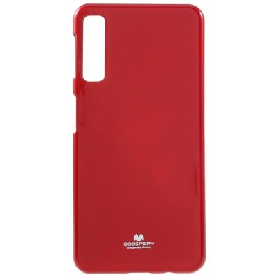 Samsung Galaxy A7 2018 (A750) Mercury raudonas kieto silikono (TPU) dėklas / Priedai.lt