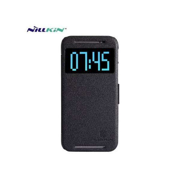 „Nillkin“ Fresh tahke kaaned - must (One M8 / One M8s)