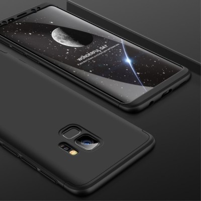 „Thin Fit 360“ plastikinis Samsung Galaxy S9 (G960F) juodas dėklas - nugarėlė / Priedai.lt