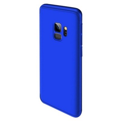 „Thin Fit 360“ plastikinis Samsung Galaxy S9 (G960F) mėlynas dėklas / Priedai.lt