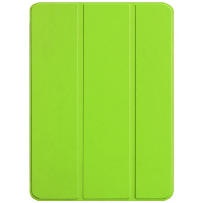 Apple iPad Pro 11 (2018, 1-os kartos) atverčiamas žalias odinis dėklas - knygutė | Priedai.lt