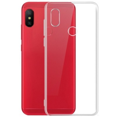 Xiaomi Redmi Note 6 Pro kieto silikono TPU skaidrus dėklas - nugarėlė / Priedai.lt