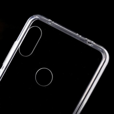 Xiaomi Redmi Note 6 Pro kieto silikono TPU skaidrus dėklas - nugarėlė / Priedai.lt