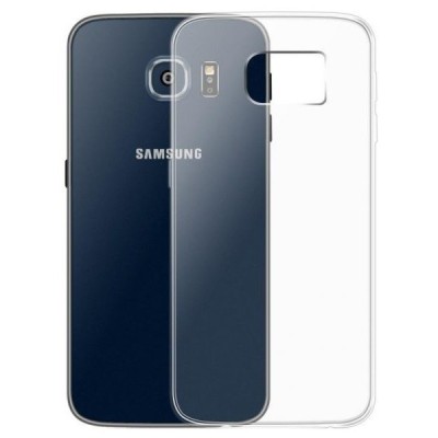 Samsung Galaxy S6 Edge (G925) kieto silikono TPU skaidrus dėklas - nugarėlė / Priedai.lt