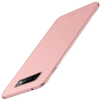 „Mofi“ Shield Samsung Galaxy S10 (G973) rožinis plastikinis dėklas / Priedai.lt