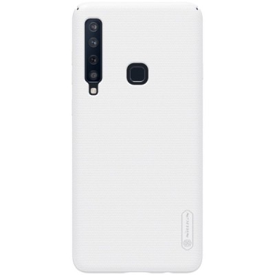 Samsung Galaxy A9 2018 (A9 Star Pro) Nillkin Frosted Shield baltas plastikinis dėklas / Priedai.lt