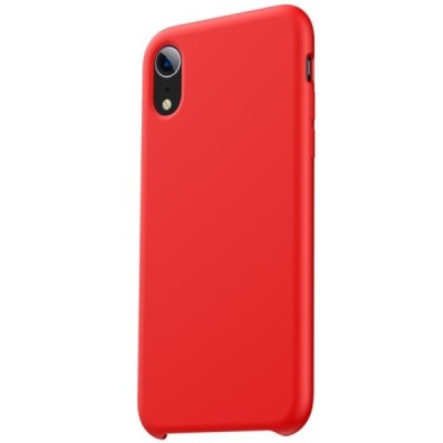 „Baseus“ Original LSR Apple iPhone Xr raudonas kieto silikono dėklas / Priedai.lt