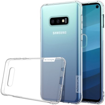 Samsung Galaxy S10e (G970) Nillkin Nature plonas skaidrus (permatomas) silikoninis TPU bespalvis dėklas / Priedai.lt