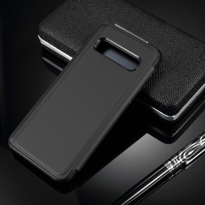Samsung Galaxy S10+ (G975) plastikinis atverčiamas juodas dėklas / Priedai.lt