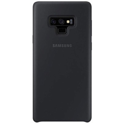 Samsung Galaxy Note 9 (N960F) „Samsung“ Silicone Cover kieto silikono juodas dėklas / Priedai.lt