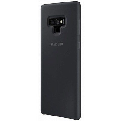 Samsung Galaxy Note 9 (N960F) „Samsung“ Silicone Cover kieto silikono juodas dėklas / Priedai.lt