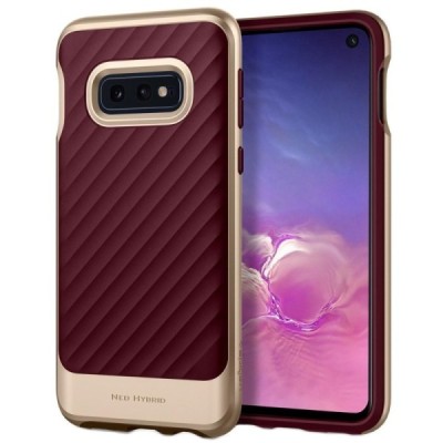 „Spigen“ Neo Hybrid sustiprintos apsaugos Samsung Galaxy S10e (G970) bordo kieto silikono (TPU) ir plastiko dėklas / Priedai.lt