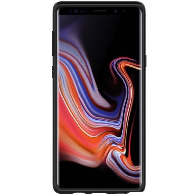 „Spigen“ Liquid Air Samsung Galaxy Note 9 (N960F) juodas kieto silikono dėklas / Priedai.lt
