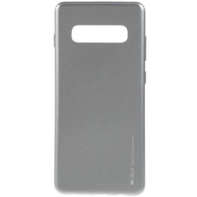 Samsung Galaxy S10+ (G975) Mercury pilkas kieto silikono tpu dėklas - nugarėlė / Priedai.lt