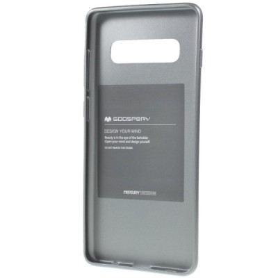 Samsung Galaxy S10+ (G975) Mercury pilkas kieto silikono tpu dėklas - nugarėlė / Priedai.lt