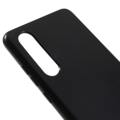 Huawei P30 juodas Mercury kieto silikono (TPU) dėklas - nugarėlė / Priedai.lt