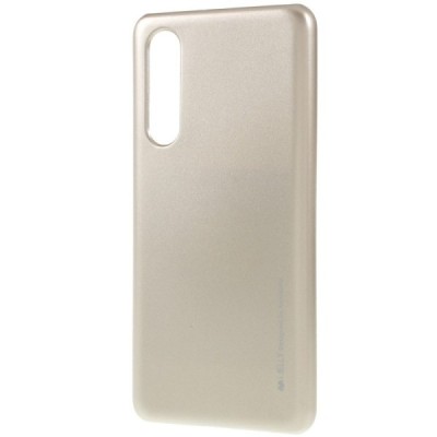 Huawei P30 auksinis Mercury kieto silikono (TPU) dėklas - nugarėlė / Priedai.lt