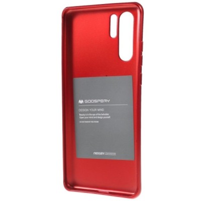 Huawei P30 Pro raudonas Mercury kieto silikono (TPU) dėklas - nugarėlė / Priedai.lt