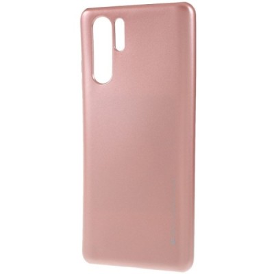 Huawei P30 Pro šviesiai rožinis Mercury kieto silikono (TPU) dėklas - nugarėlė / Priedai.lt