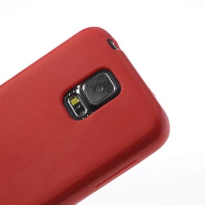 Samsung Galaxy S5 G900 (S5 Neo G903) raudonas tpu dėklas / Priedai.lt
