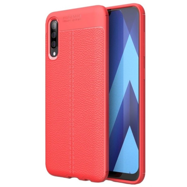 „FOCUS“ Kõva silikoon (TPU) kaaned - punane (Galaxy A50 / A50s / A30s)