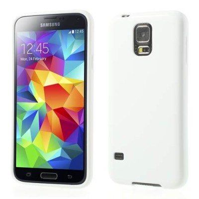 Samsung Galaxy S5 G900 (S5 Neo G903) baltas tpu dėklas / Priedai.lt