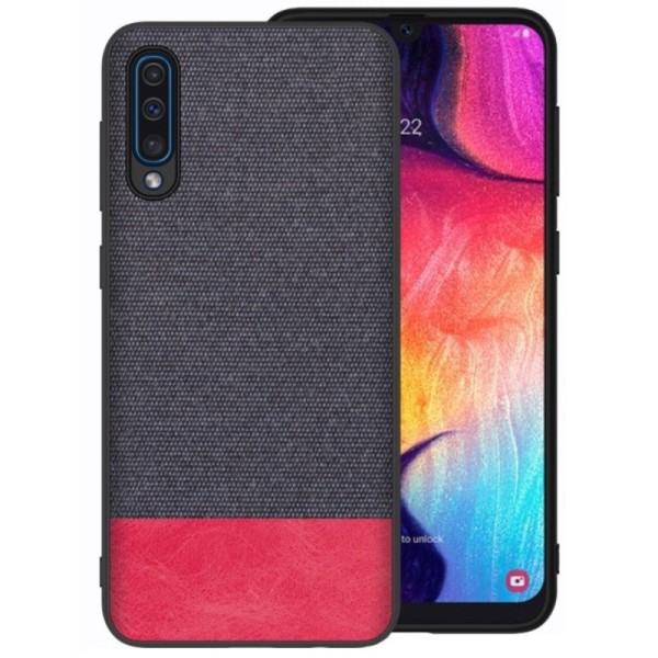 „Fashion“ Kõva silikoon (TPU) kaaned - hall (Galaxy A50 / A50s / A30s)