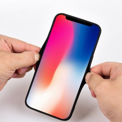 „Fashion“ Samsung Galaxy A50 A505F (A50s A507F, A30s A307F) pilkas kieto silikono dėklas / Priedai.lt
