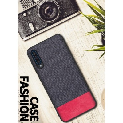„Fashion“ Samsung Galaxy A50 A505F (A50s A507F, A30s A307F) pilkas kieto silikono dėklas / Priedai.lt