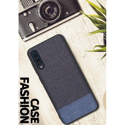 „Fashion“ Samsung Galaxy A50 A505F (A50s A507F, A30s A307F) mėlynas kieto silikono dėklas / Priedai.lt