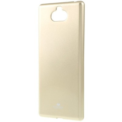 Sony Xperia 10 Plus (XA3 Ultra) Mercury auksinis kieto silikono TPU dėklas - nugarėlė / Priedai.lt