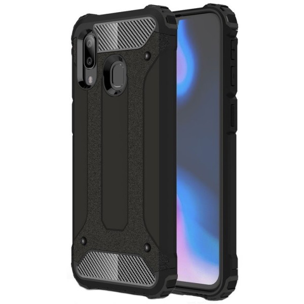Tugevdatud turvalisus kaaned - must (Galaxy A40)