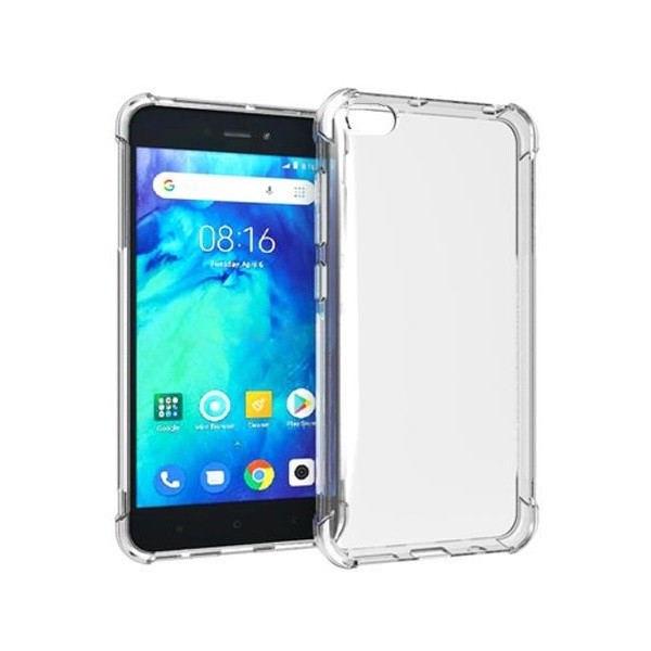 Kõva silikoon (TPU) kaaned - läbipaistev (Redmi Go)