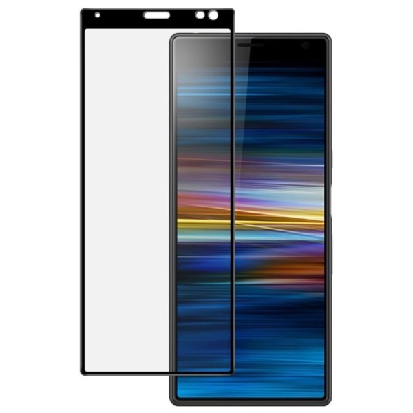 „Imak“ Tempered Glass täielik katvus kaitsev ekraaniklaas 0.2 mm - must (Xperia 10 Plus)