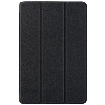 Samsung Galaxy Tab S5e (T720, T725) atverčiamas juodas odinis dėklas - knygutė (sulankstomas) / Priedai.lt