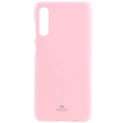 Samsung Galaxy A50 A505F (A50s A507F, A30s A307F) Mercury šviesiai rožinis kieto silikono (TPU) dėklas / Priedai.lt