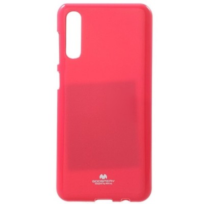 Samsung Galaxy A50 A505F (A50s A507F, A30s A307F) Mercury tamsiai rožinis kieto silikono (TPU) dėklas / Priedai.lt