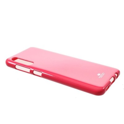 Samsung Galaxy A50 A505F (A50s A507F, A30s A307F) Mercury tamsiai rožinis kieto silikono (TPU) dėklas / Priedai.lt
