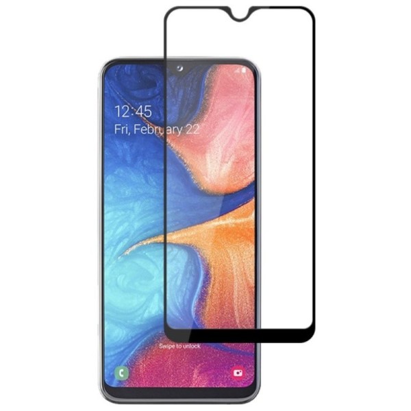 „Mocolo“ Tempered Glass kaitsev ekraaniklaas 0.26 mm - must (Galaxy A20e)