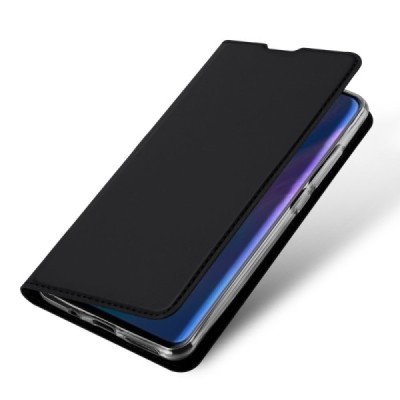 „Dux Ducis“ Skin serijos Huawei P30 Lite juodas odinis atverčiamas dėklas / Priedai.lt