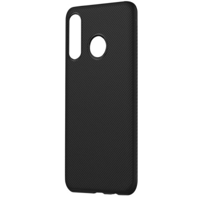 Huawei P30 Lite „Lenuo“ kieto silikono TPU juodas dėklas - nugarėlė / Priedai.lt
