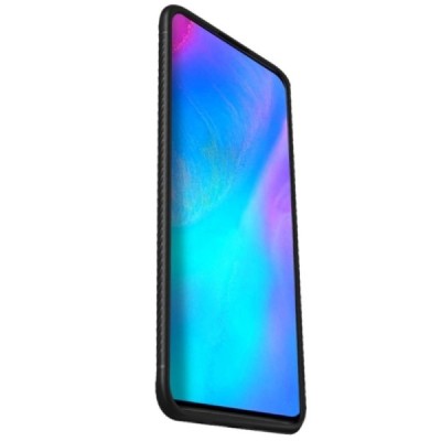 Huawei P30 Lite „Lenuo“ kieto silikono TPU juodas dėklas - nugarėlė / Priedai.lt
