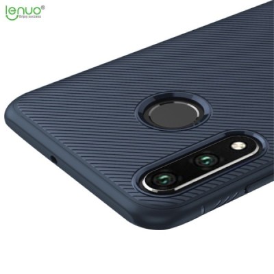 Huawei P30 Lite „Lenuo“ kieto silikono TPU mėlynas dėklas - nugarėlė / Priedai.lt