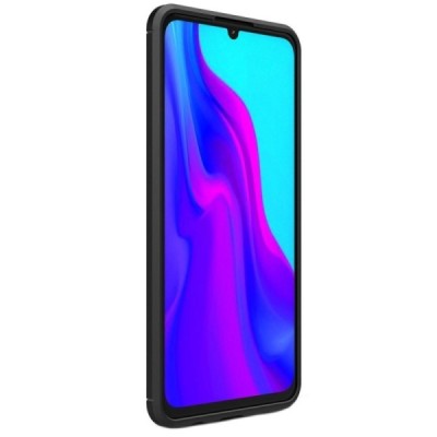 Huawei P30 Lite „Carbon“ kieto silikono TPU juodas dėklas - nugarėlė / Priedai.lt