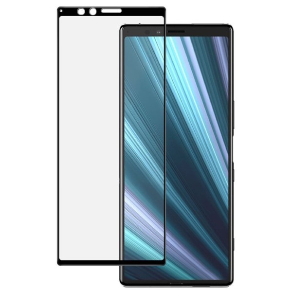 „Imak“ Tempered Glass täielik katvus kaitsev ekraaniklaas 0.2 mm - must (Xperia 1)