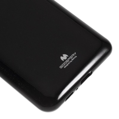 Samsung Galaxy A80 (A805F) Mercury juodas kieto silikono (TPU) dėklas / Priedai.lt