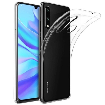 Huawei P30 Lite kieto silikono TPU skaidrus dėklas - nugarėlė / Priedai.lt